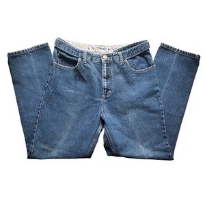 Lands End Straight Leg Blue Jeans